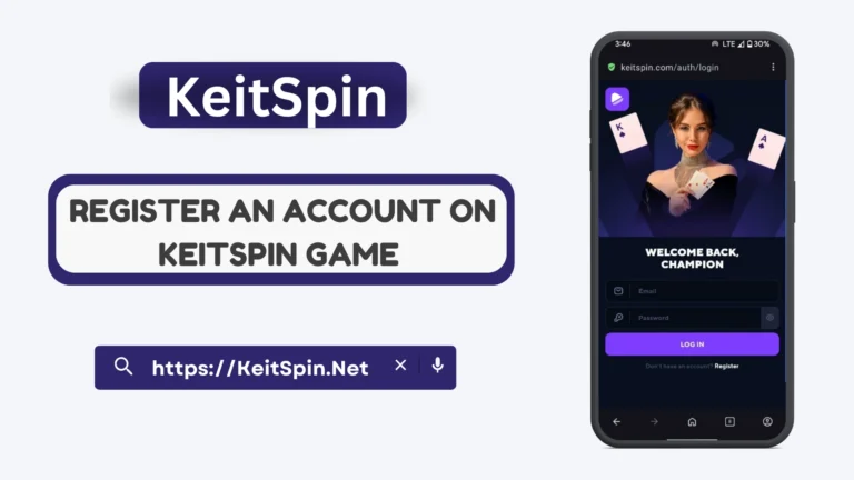 Keitspin create and login